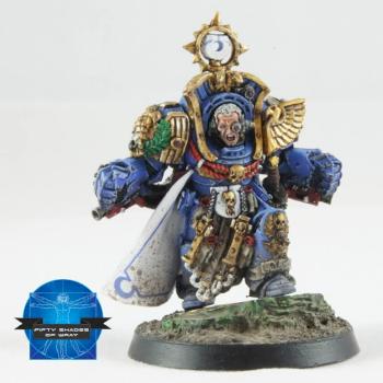 Marneus Calgar. Ultramarine chapter master. by PaintMyBits