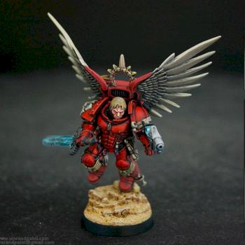 Blood Angels Captain by War and Paint