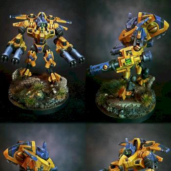 Forgeworld Tau XV9 Battlesuit by DarkStar