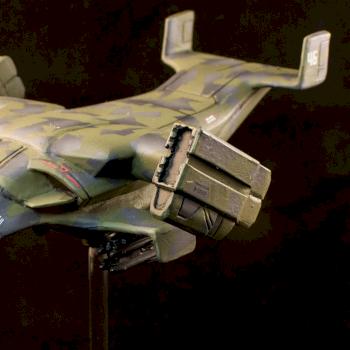 ClearHorizon Miniatures - Raven-Class VTOL by mrharold