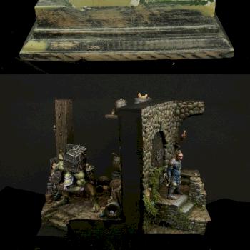 Cadwallon Diorama - Base without colors by HonourGuard