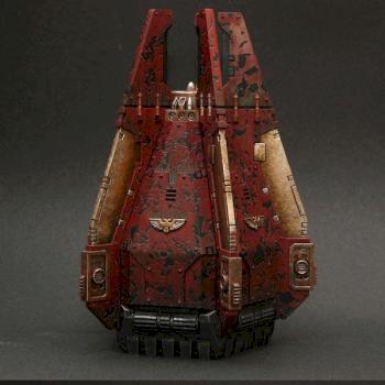 Space Marines Red Templars Drop Pod 2 / 5 by gimiak