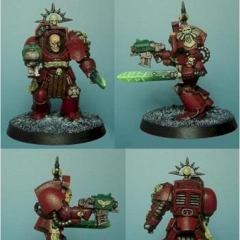 Blood Angels Terminator Sergeant by Quantra