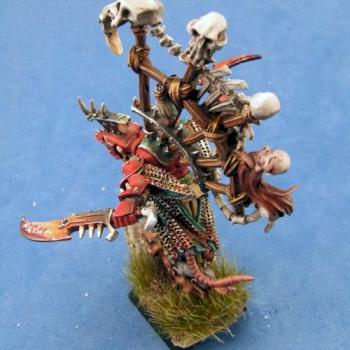 Skaven Warlord Queek Headtaker by demonherald