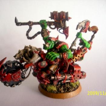 Ork Warbiker by señor snotling