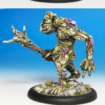 Forest Troll encrusted with fungus by Dragonfire Studio