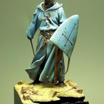 Crusader Knight 75mm (Romeo Models) by simon m.