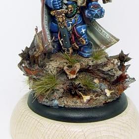 Space Marines Captain Sicarius / Ultramarines by blueangelfire