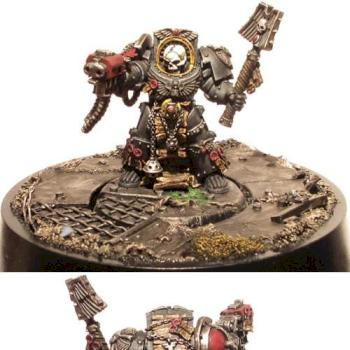 Warhammer 40.000 Terminator Chaplain by Nazroth by Nazroth