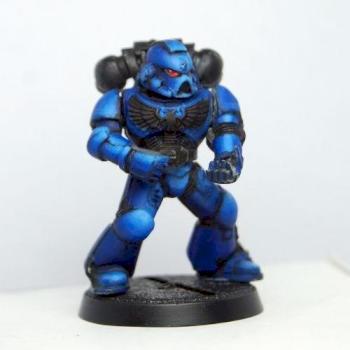 space marine first attempt at smooth gradation by juphro