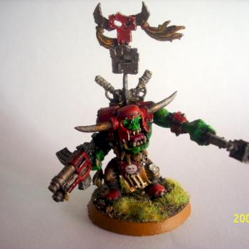 ork boss by señor snotling