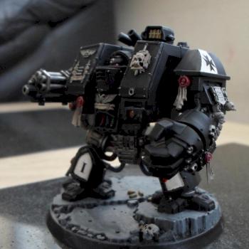 Black templars venerable dreadnought by Kevv6