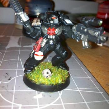 Black Templars crusade squad 'leader' by Kevv6