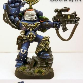 Space Marine Sergeant by lordNicon