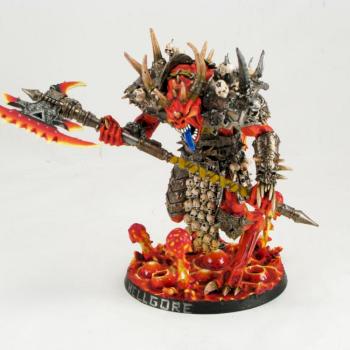 Daemon prince of Khorne by Hippie