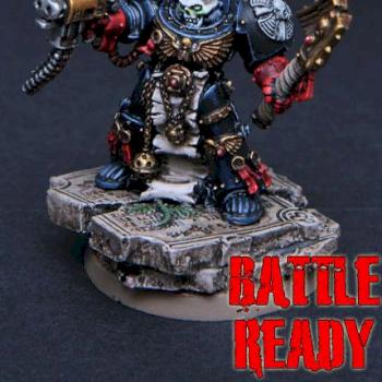 Crimson Fists Terminator Chaplain by Battleworthy Arts