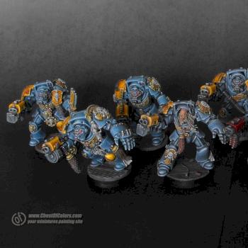 Space Wolves terminator pack by JerzyK