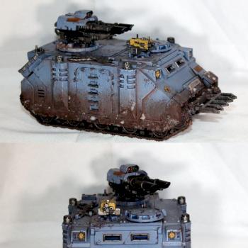 Space Wolves Razorback tank by munger