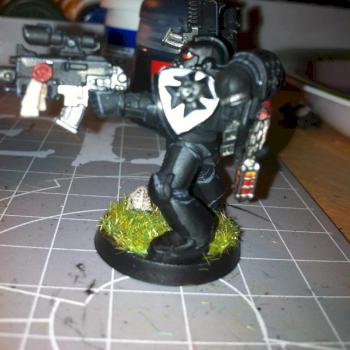 Black templars crusade squad leader(side view) by Kevv6