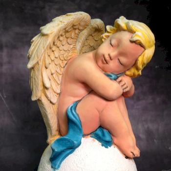 Dollar Store Cherub by Qpenguin