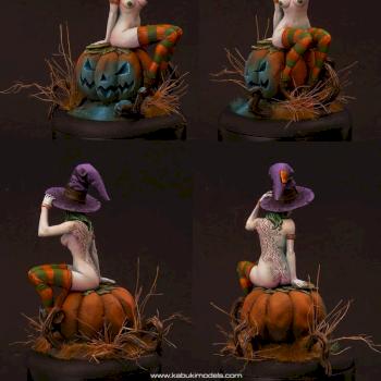 Big Sisters - Heelloween Witch by KABUKI MODELS