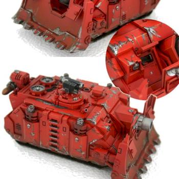 Blood Angels Vindicator by Johnnyhorse