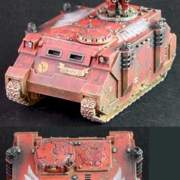 Rhino Razorback blood Angel by lord sith alucard