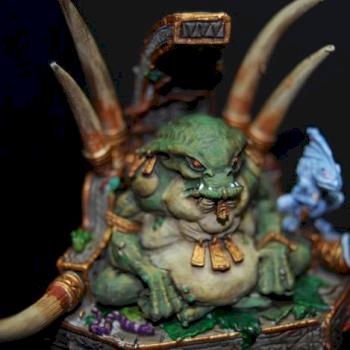 Slann Mage Priest by StrategicCommand