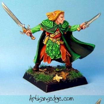 Elladan Swiftbrook Elf Hero by The Artisan