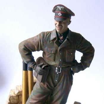 WWII panzer officer (2) by Guthwulf