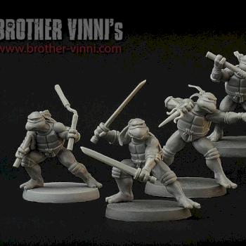 Turtles by Brother Vinni