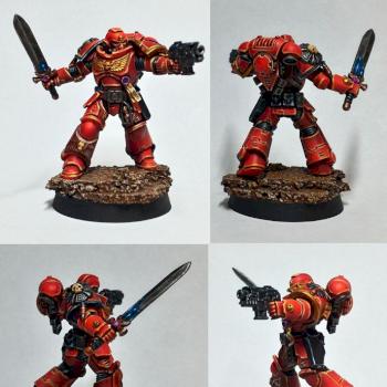 Blood Angels Primaris Lieutenant by Reaver