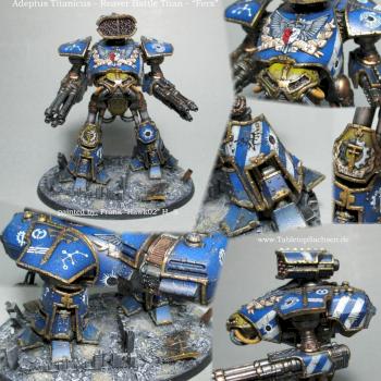 Reaver Battle Titan - Adeptus Titanicus by Hawk02