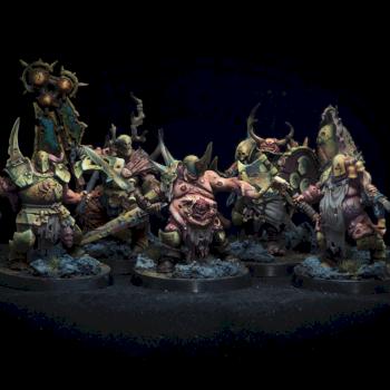 Putrid Blightkings by El Sabel