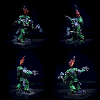 Salamander primaris Intercessor Sergeant by El Sabel