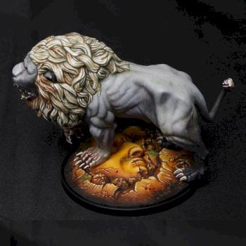 White Lion by Manu Miniatures