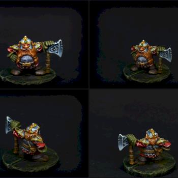 heroquest dwarf by cmon-killy