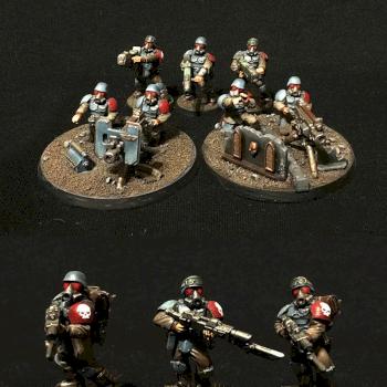 Imperial Guard | Astra Militarum Heavy weapons team by oxenreed