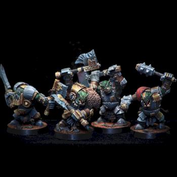 Orks Iron skulls boys by El Sabel