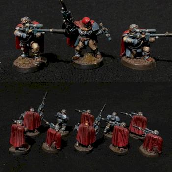 Imperial Guard | Astra Militarum Scion Snipers by oxenreed