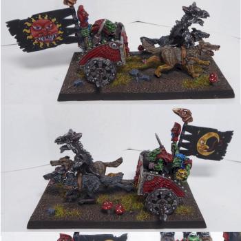 Iron Claw Goblin Wolf Chariot by Micha