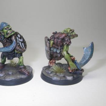 c15 Orcs: Blade Bane & Commander by Hamish Longstride