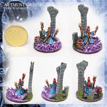 Warmaster (10mm) Chaos Sorcerer by legdba