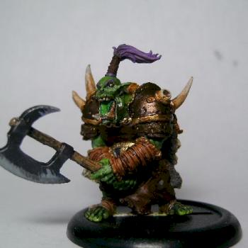 Cool Mini Orc Warlord by orion1723