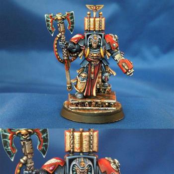 Blood Angel Librarian Space Hulk by NOMAD77