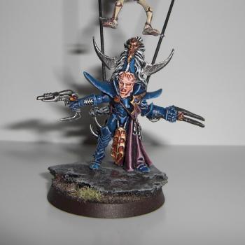 Dark Eldar Archon Lord by Elblondino