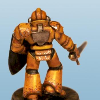 Imperial Fist Space Marine by nick232