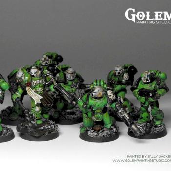 Sons of Medusa Space Marines by Bubblegum