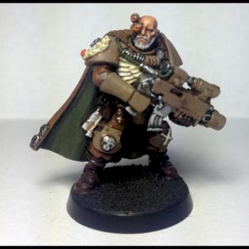 Cadian Imperial Guard Stormtroop Commander by Guardsman