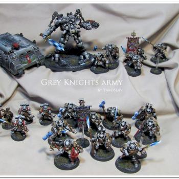 Grey Knights Army by Yaroslav